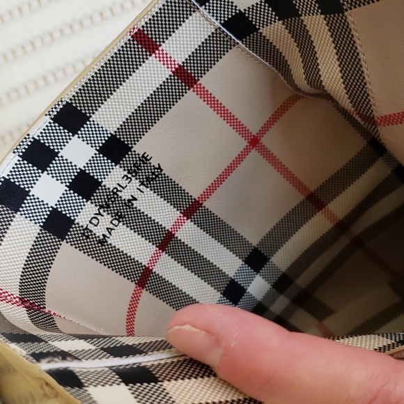 BURBERRY ARMDALE CHECK PLAID ANKLE BOOTS - Picture 7 of 14